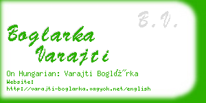 boglarka varajti business card